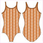 CHEETAH PUMPKINS GYMNASTICS LEOTARD - GYMNASTICS LEOTARDS