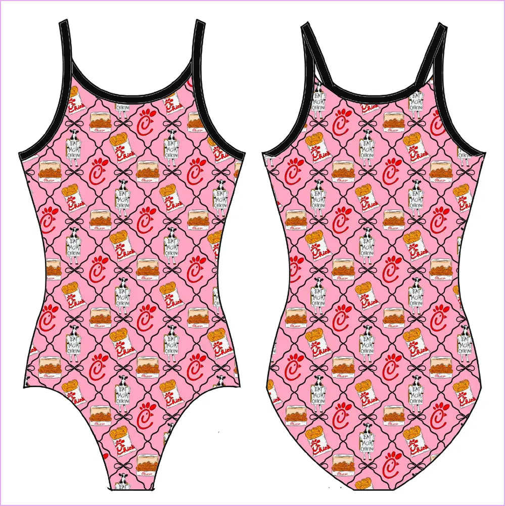 CHICKA COQUETTE GYMNASTICS LEOTARD - GYMNASTICS LEOTARDS