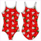 CHRISTMAS SNACK CAKES GYMNASTICS LEOTARD - GYMNASTICS LEOTARDS