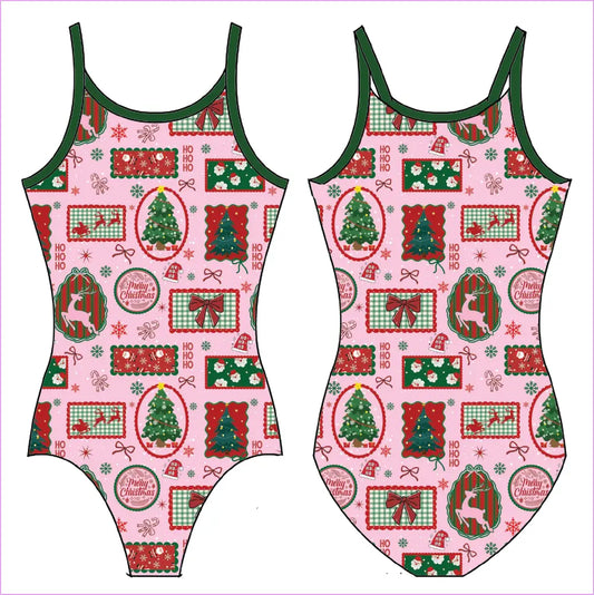 CHRSTMAS MAGIC GYMNASTICS LEOTARD - GYMNASTICS LEOTARDS