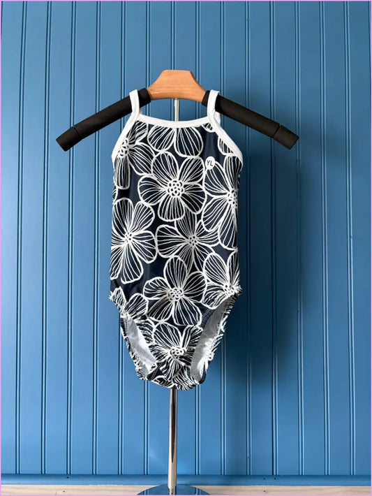 CL Thin Strap Bloom Gymnastics Leotard