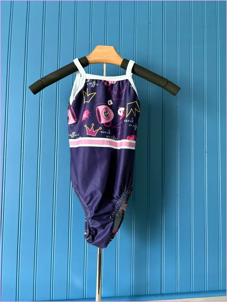 CL Thin Strap Caffeine Queen Gymnastics Leotard