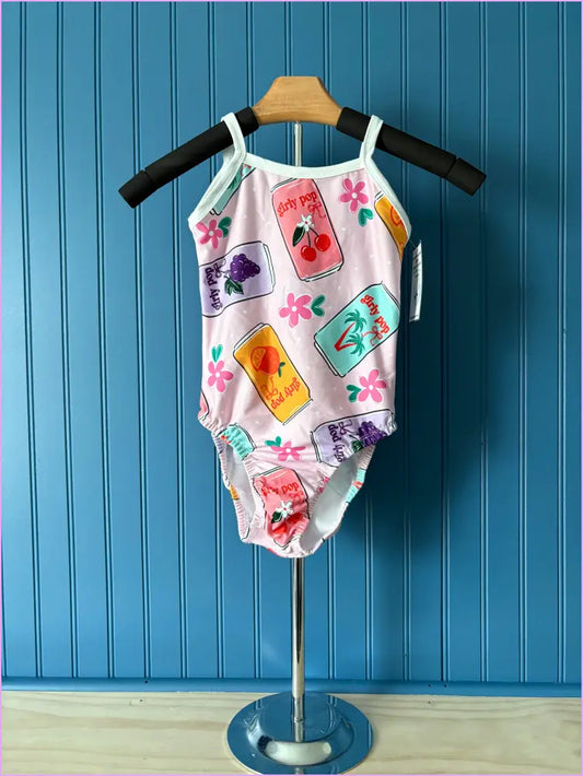 CL Thin Strap Criss Cross Girly Pop Gymnastics Leotard