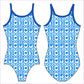 COASTAL GRANNIE GYMNASTICS LEOTARD - GYMNASTICS LEOTARDS