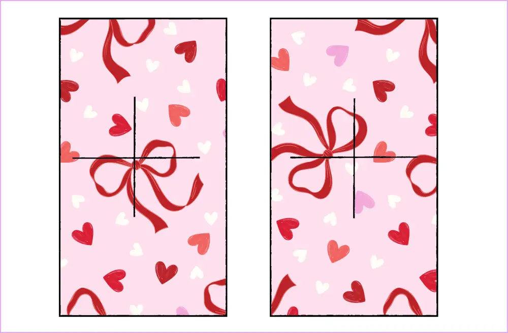 COQUETTE HEARTS BOSS BANDS - WRISTBANDS