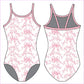 COQUETTE PINK GYMNASTICS LEOTARD - GYMNASTICS LEOTARDS