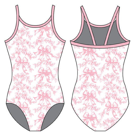 COQUETTE PINK GYMNASTICS LEOTARD