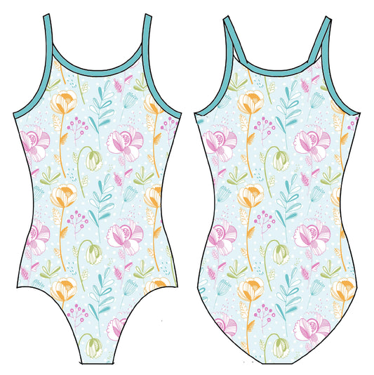 COTTAGE GARDEN GYMNASTICS LEOTARD