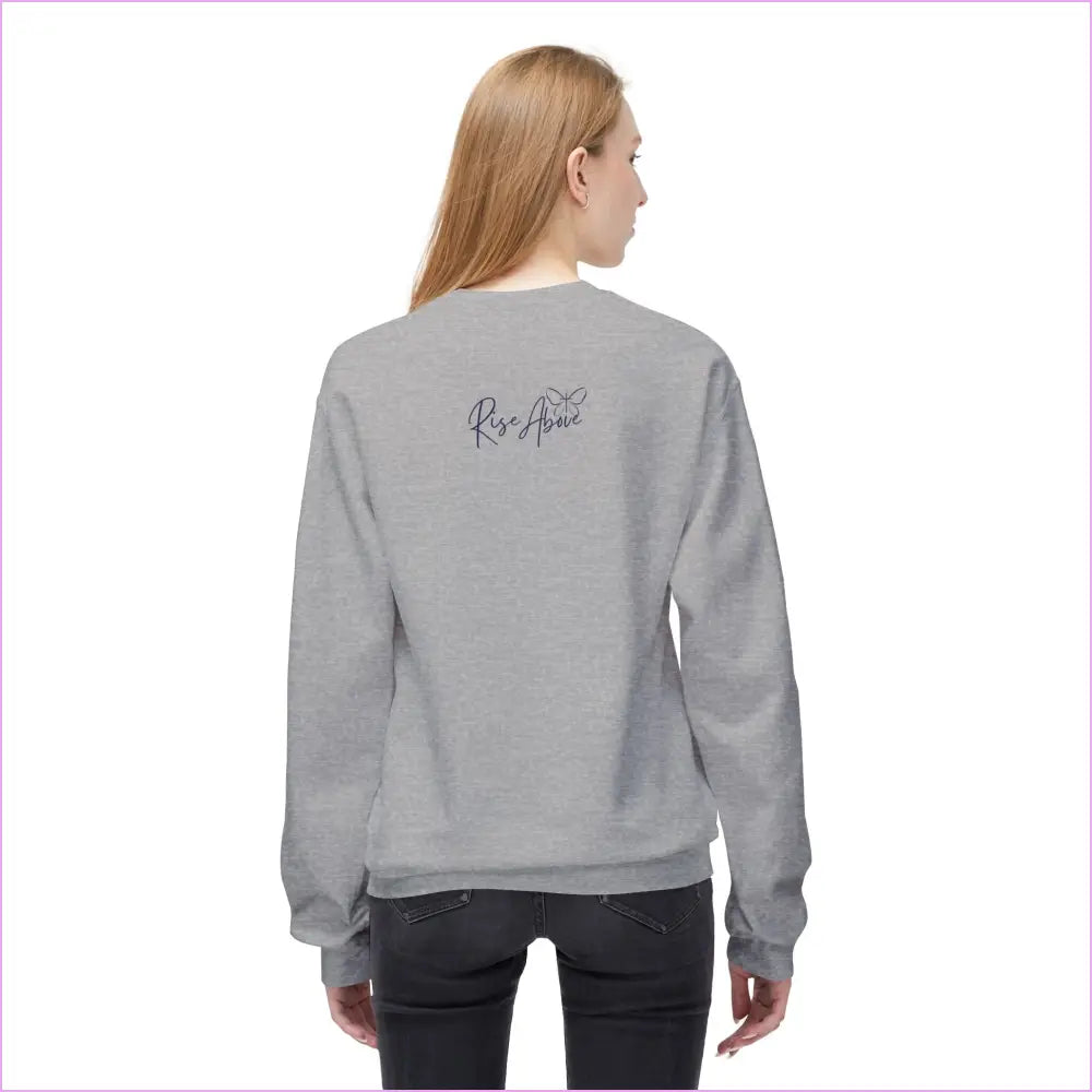 Create Your Own Happiness Crewneck Sweatshirt - Inspirational Unisex Fleece - Sweatshirt