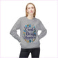 Create Your Own Happiness Crewneck Sweatshirt - Inspirational Unisex Fleece - Sweatshirt