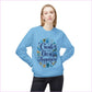 Create Your Own Happiness Crewneck Sweatshirt - Inspirational Unisex Fleece - Sweatshirt