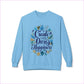 Create Your Own Happiness Crewneck Sweatshirt - Inspirational Unisex Fleece - Sky / M - Sweatshirt