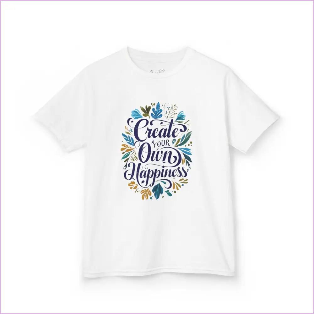 Create Your Own Happiness Kids Tee - Fun & Inspiring Cotton T-Shirt for Children - Kids clothes
