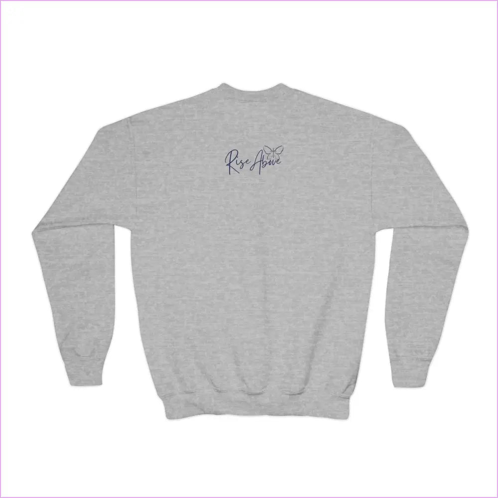 Create Your Own Happiness Youth Crewneck Sweatshirt | Inspirational Sweater for Kids - Kids clothes
