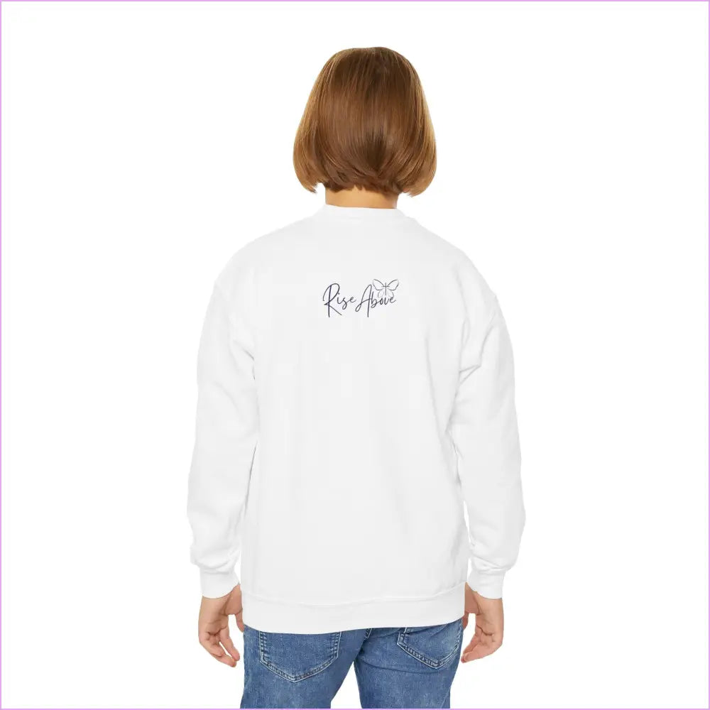 Create Your Own Happiness Youth Crewneck Sweatshirt | Inspirational Sweater for Kids - Kids clothes