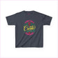 Create Your Own Sunshine Kids Heavy Cotton™ Tee - Heather Navy / XS - Kids clothes