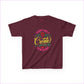 Create Your Own Sunshine Kids Heavy Cotton™ Tee - Maroon / XS - Kids clothes