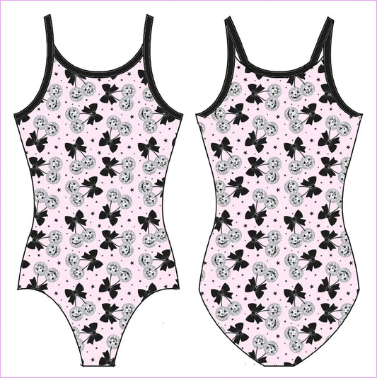 DISCO PUMPKINS GYMNASTICS LEOTARD - GYMNASTICS LEOTARDS