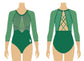 VORTEX VERDE GYMNASTICS COMPETITION LEOTARD