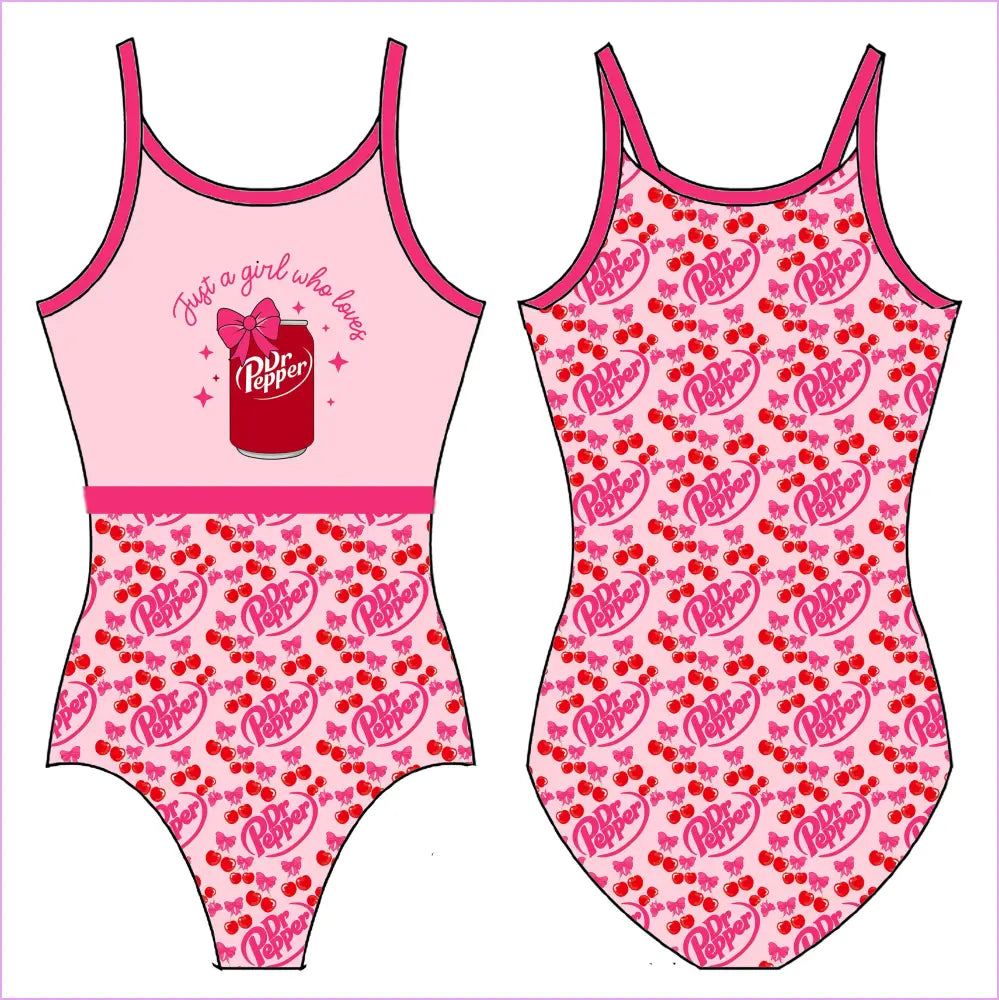 DR. PEPPER GIRL GYMNASTICS LEOTARD - GYMNASTICS LEOTARDS