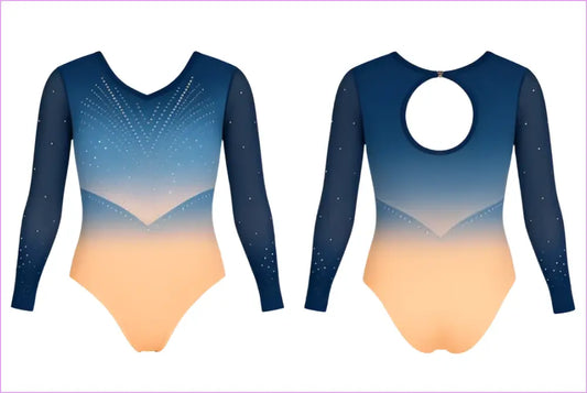 DUSK HORIZON GYMNASTICS COMPETITION LEOTARD - GYMNASTICS LEOTARDS