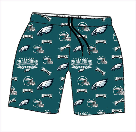EAGLES WIN MENS TRAINING SHORTS - MENS SHORTS