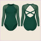 EMERALD APEX GYMNASTICS COMPETITION LEOTARD - GYMNASTICS LEOTARDS
