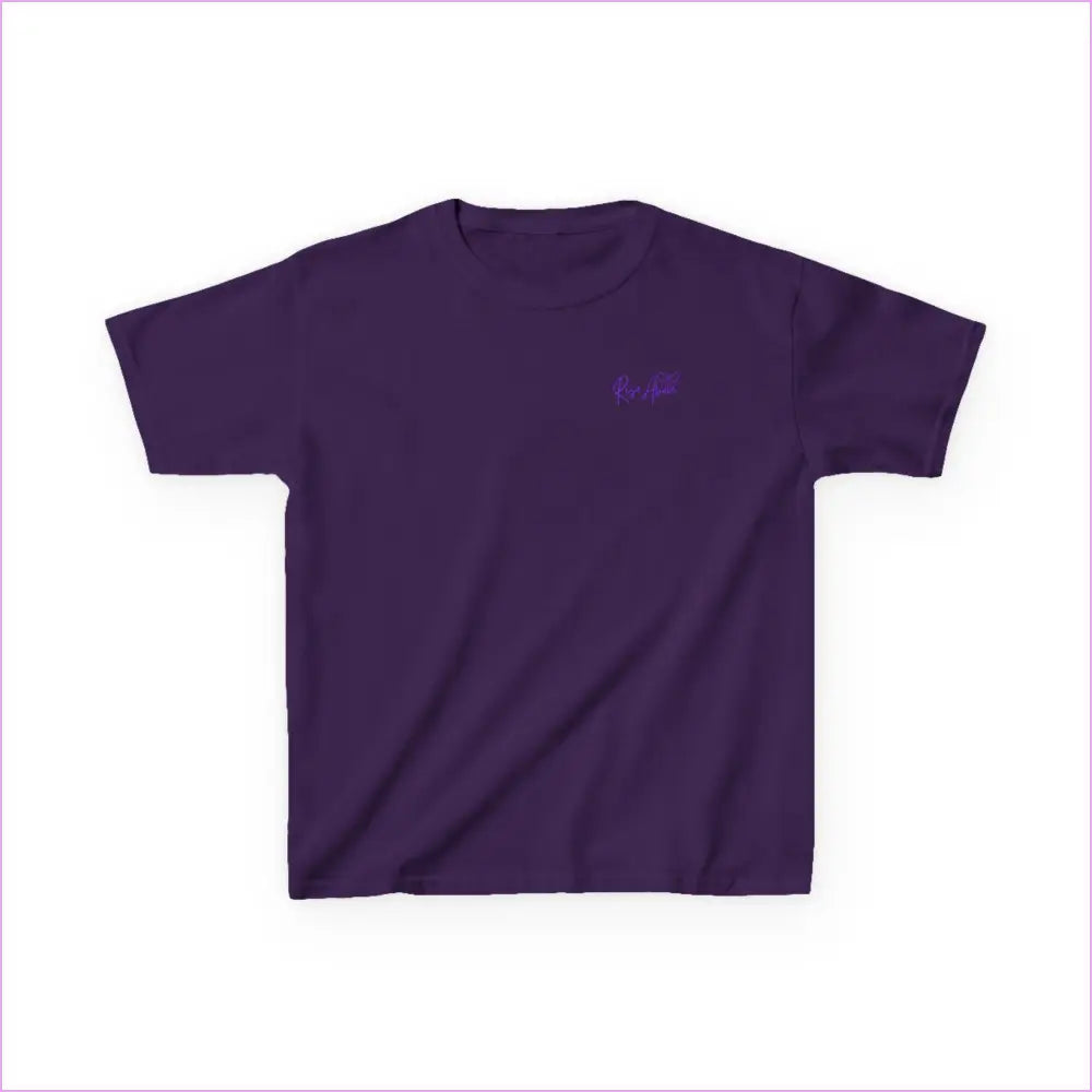 Empowering Kids Tee - ’You May See Me Struggle But You Will Never See Me Quit’ - Purple / XS - Kids clothes