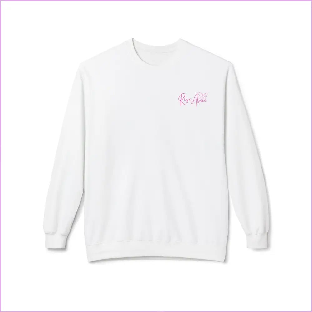 Empowerment Fleece Sweatshirt - You’re Worthy Beautiful Loved Enough - White / S - Sweatshirt