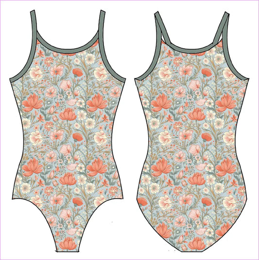 FALL GARDEN GYMNASTICS LEOTARD - GYMNASTICS LEOTARDS