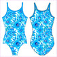 FEELING BLUE GYMNASTICS LEOTARD - GYMNASTICS LEOTARDS