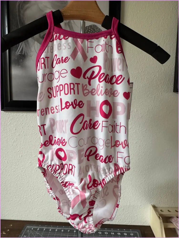 FIND A CURE GYMNASTICS LEOTARD - GYMNASTICS LEOTARDS