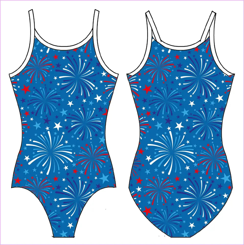FIREWORKS GYMNASTICS LEOTARD - GYMNASTICS LEOTARDS