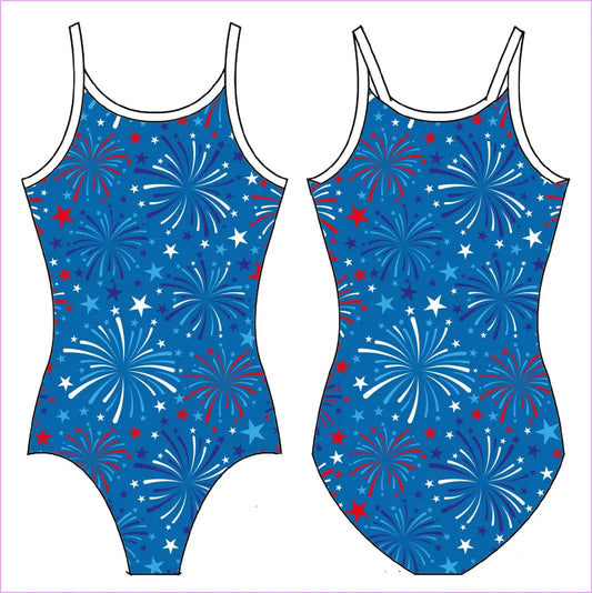 FIREWORKS GYMNASTICS LEOTARD - GYMNASTICS LEOTARDS