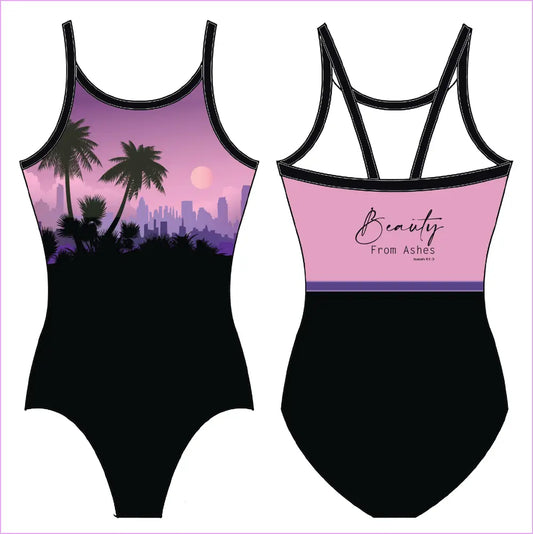 FROM THE ASHES GYMNASTICS LEOTARD - GYMNASTICS LEOTARDS