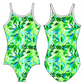 GREEN LEAVES GYMNASTICS LEOTARD