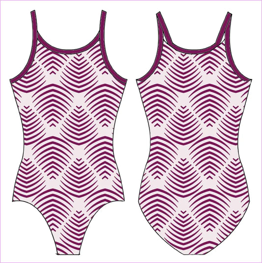 GEO GYMNASTICS LEOTARD - GYMNASTICS LEOTARDS