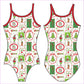 GRINCHMAS GYMNASTICS LEOTARD - GYMNASTICS LEOTARDS