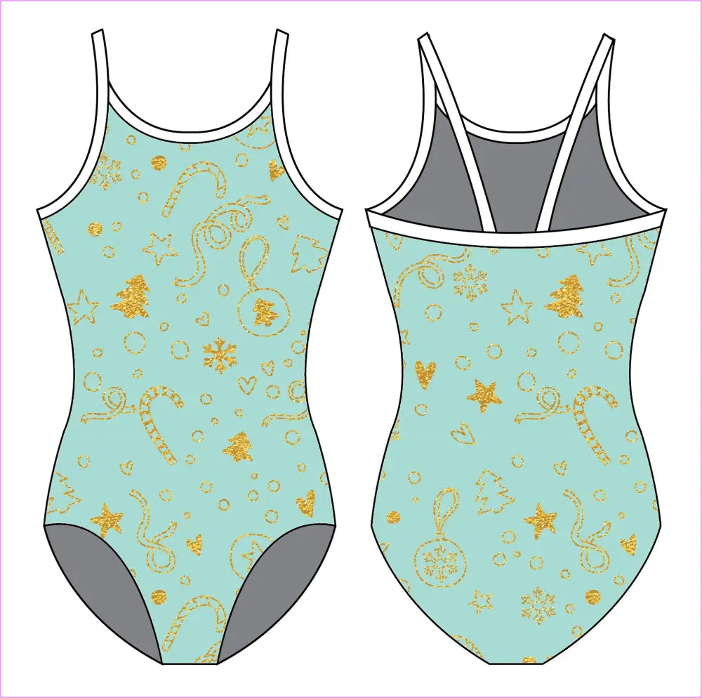 HOLIDAYS GYMNASTICS LEOTARD - GYMNASTICS LEOTARDS