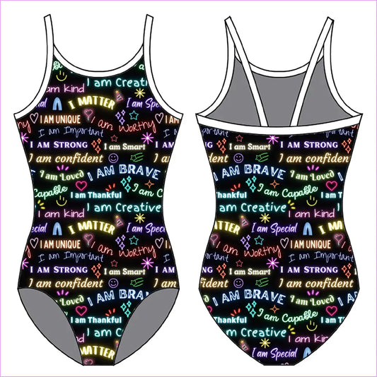 I AM GYMNASTICS LEOTARD - GYMNASTICS LEOTARDS