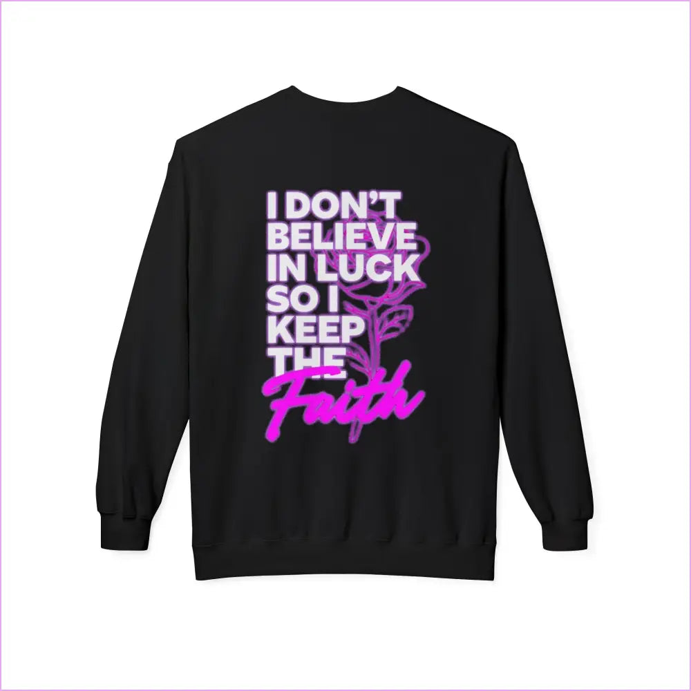 Inspirational Faith Crewneck Sweatshirt - Keep the Faith Design - Sweatshirt