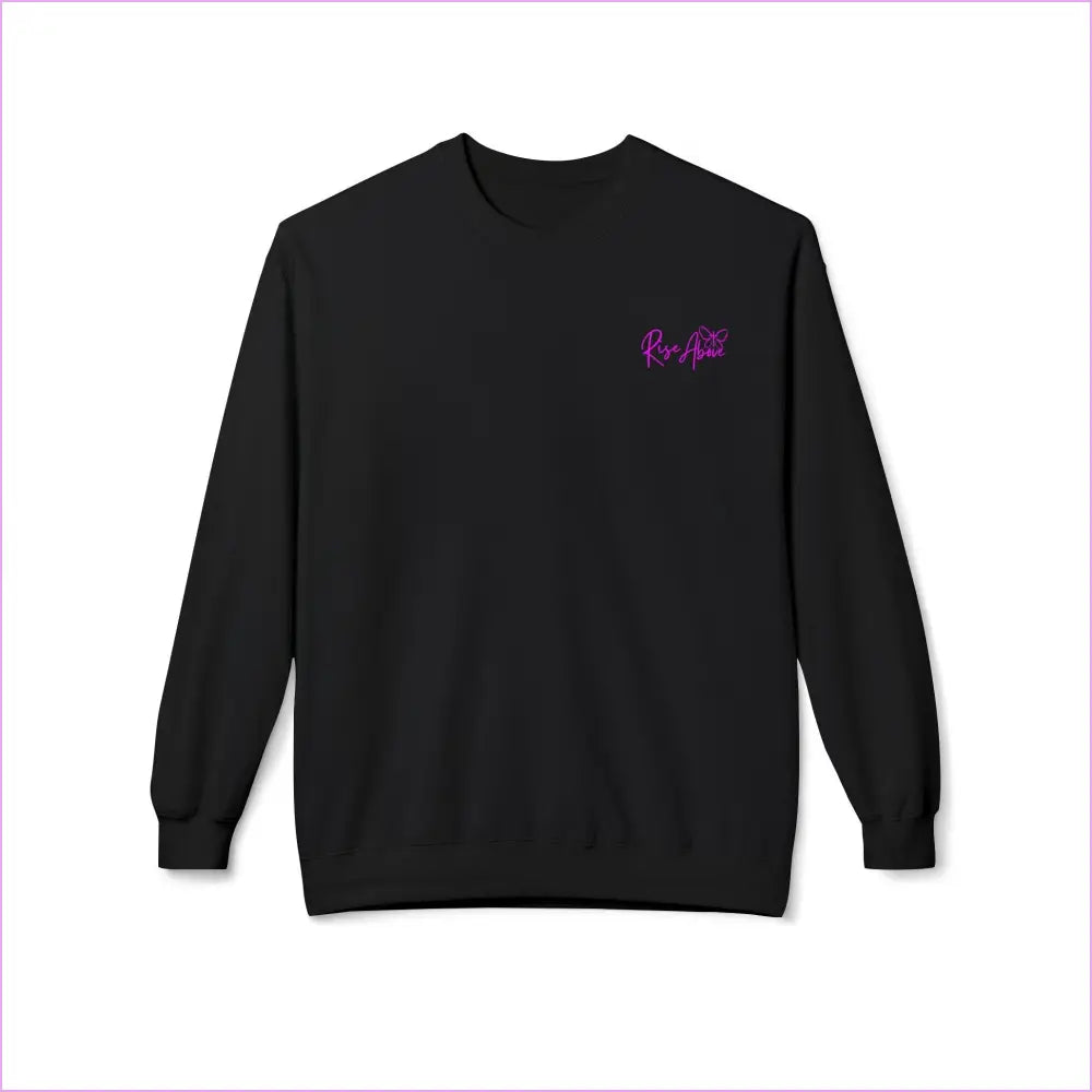 Inspirational Faith Crewneck Sweatshirt - Keep the Faith Design - Black / S - Sweatshirt