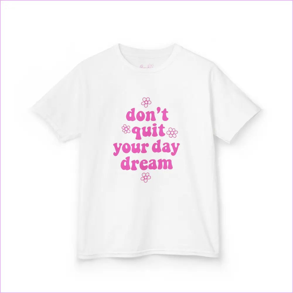 Inspirational Kids Tee - ’Don’t Quit Your Day Dream’ - Motivational Cotton Shirt for Young Dreamers - Kids clothes
