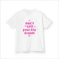 Inspirational Kids Tee - ’Don’t Quit Your Day Dream’ - Motivational Cotton Shirt for Young Dreamers - Kids clothes