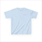 Inspirational Kids Tee - ’Worthy Beautiful Loved Enough’ | Heavy Cotton™ - Light Blue / XS - Kids clothes