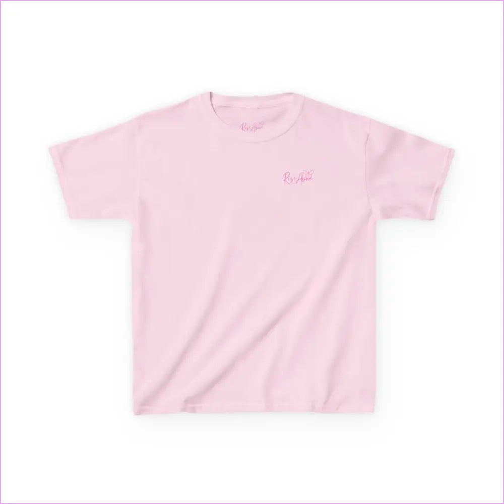 Inspirational Kids Tee - ’Worthy Beautiful Loved Enough’ | Heavy Cotton™ - Light Pink / XS - Kids clothes