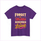 Inspirational Unisex Cotton Tee - ’Forget the Mistake Remember the Lesson’ - T-Shirt