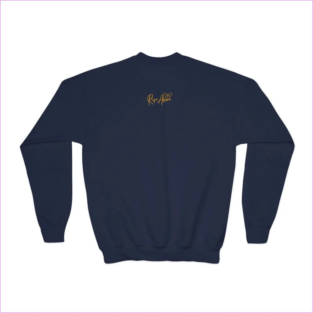 Inspirational Youth Crewneck Sweatshirt - ’Forget the Mistake Remember the Lesson’ - Kids clothes