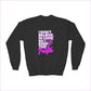 Inspirational Youth Crewneck Sweatshirt - ’Keep the Faith’ - Black / XS - Kids clothes
