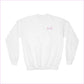 Inspirational Youth Crewneck Sweatshirt - ’You Are Worthy Beautiful Loved Enough’ - White / XS - Kids clothes